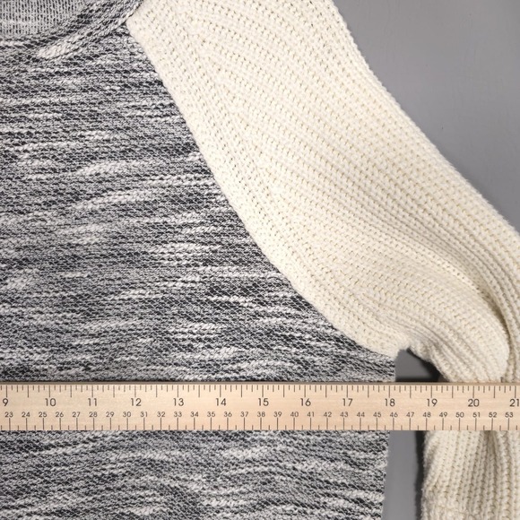 Anthropologie DOLAN Raglan Bell Sleeve Sweater SMALL Knit Pullover USA MADE - Picture 5 of 13